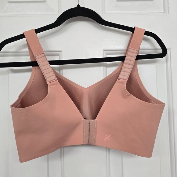 Knix Catalyst Sports Bra Wireless Comfort Support Mauve 6 High Impact Athleisure - Picture 2 of 5